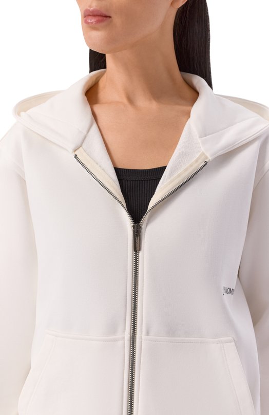 Хлопковая толстовка HINNOMINATE HMABW02360 Белый  HMABW02360 Фото 5