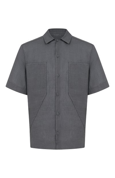 Мужская льняная рубашка TRANSIT, арт. CFUTRCV312