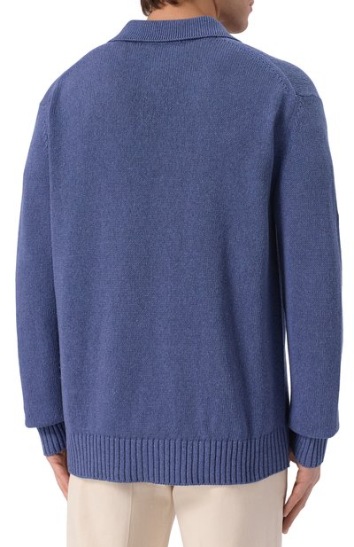 Поло из шелка и льна MVST, арт. 25E/X1P/0/A013/7660, фото 4