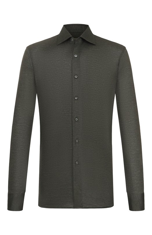 Кашемировая рубашка MVST MAN SHIRT L/S/15804 Зелёный MAN SHIRT L/S/15804