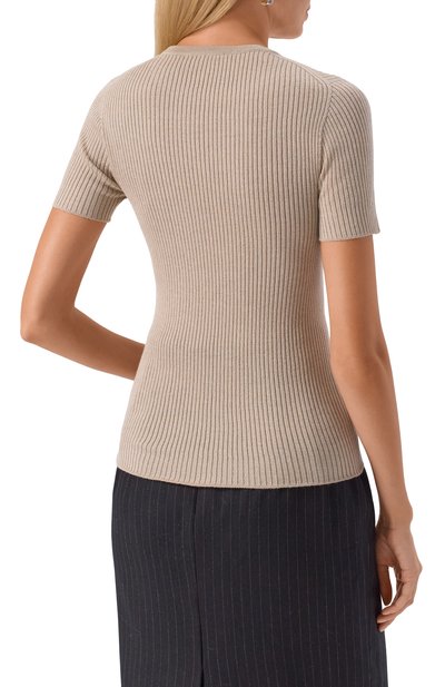 Пуловер из шерсти и вискозы KITON, арт. D5872202, фото 4