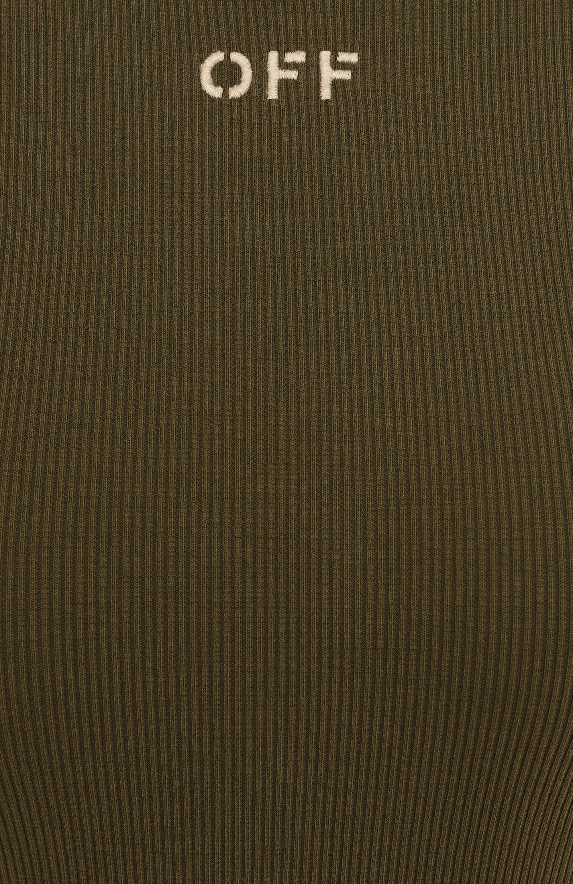 Хлопковая футболка OFF-WHITE, арт. 0WAA065S25JER0015401, фото 6