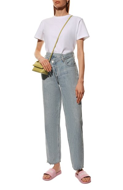 Шлепанцы PALM ANGELS, арт. PWIC002C99PLA0033001, фото 2