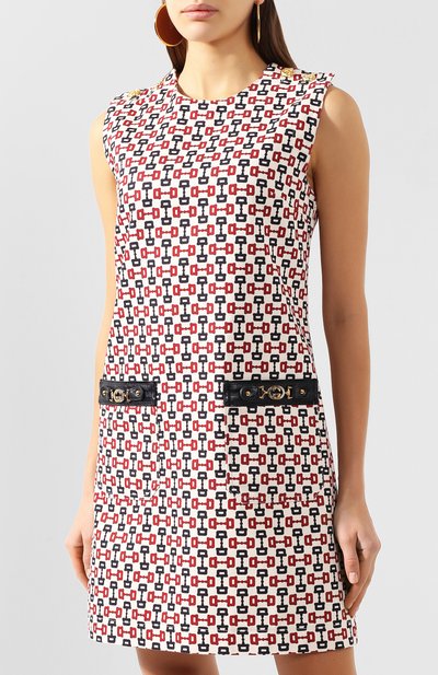 Хлопковое платье GUCCI, арт. 605568/XDAZ5, фото 3