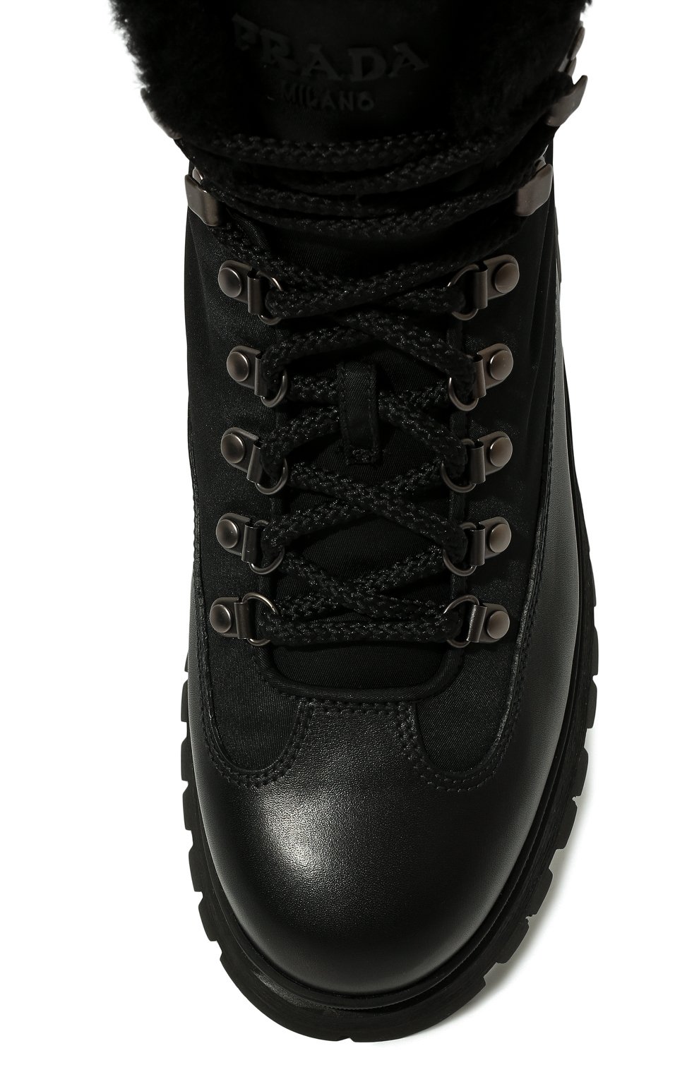 Комбинированные ботинки PRADA, арт. 1T495M-3LFY-F0002-ZF30, фото 6