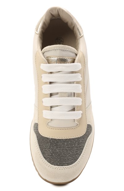 Кожаные кроссовки BRUNELLO CUCINELLI, арт. BZS0FZG006, фото 4