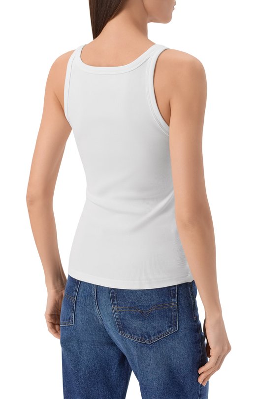 Хлопковая майка Diesel A21720/0EJAI Белый  A21720/0EJAI Фото 4