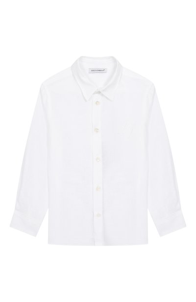 Льняная рубашка DOLCE & GABBANA, арт. L42S70/G7YEA/8-14