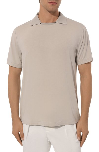 Поло из вискозы GIORGIO ARMANI, арт. GM000158/TE11332, фото 3