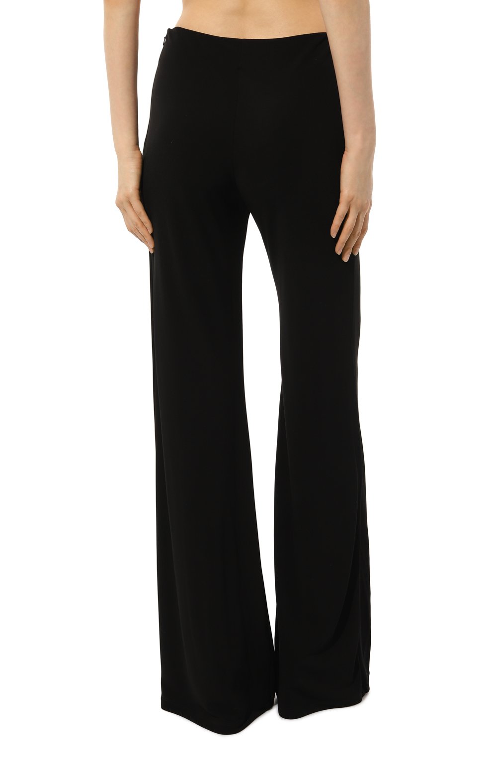 Брюки из вискозы ALBERTA FERRETTI черного цвета по цене 68200 руб., арт. 222U/A0322/6623, фото 4 Брюки из вискозы ALBERTA FERRETTI, арт. 222U/A0322/6623, фото 4