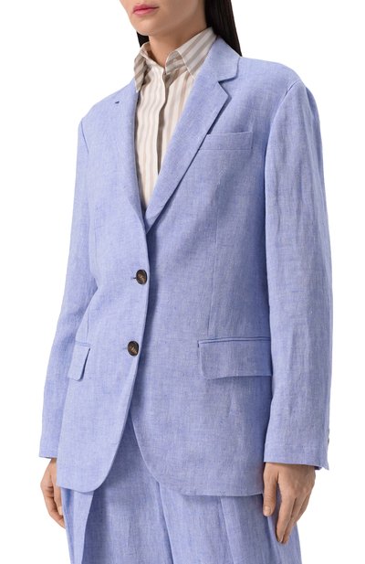 Льняной жакет BRUNELLO CUCINELLI, арт. MH5477281, фото 3