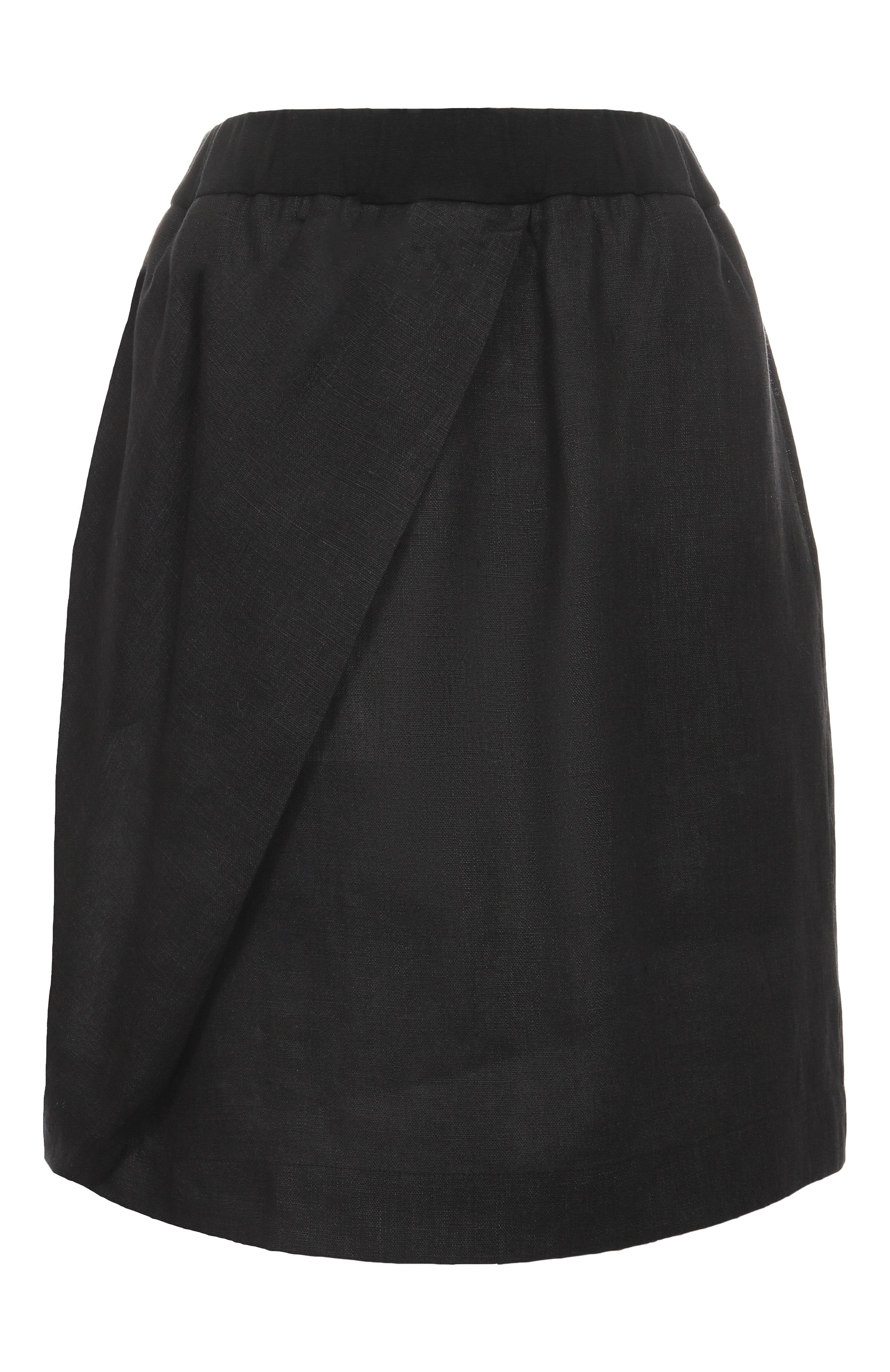 Льняная юбка MIDGARD PARIS черного цвета по цене 34000 руб., арт. SK2002-LN-BK, фото 1 Льняная юбка MIDGARD PARIS, арт. SK2002-LN-BK, фото 1