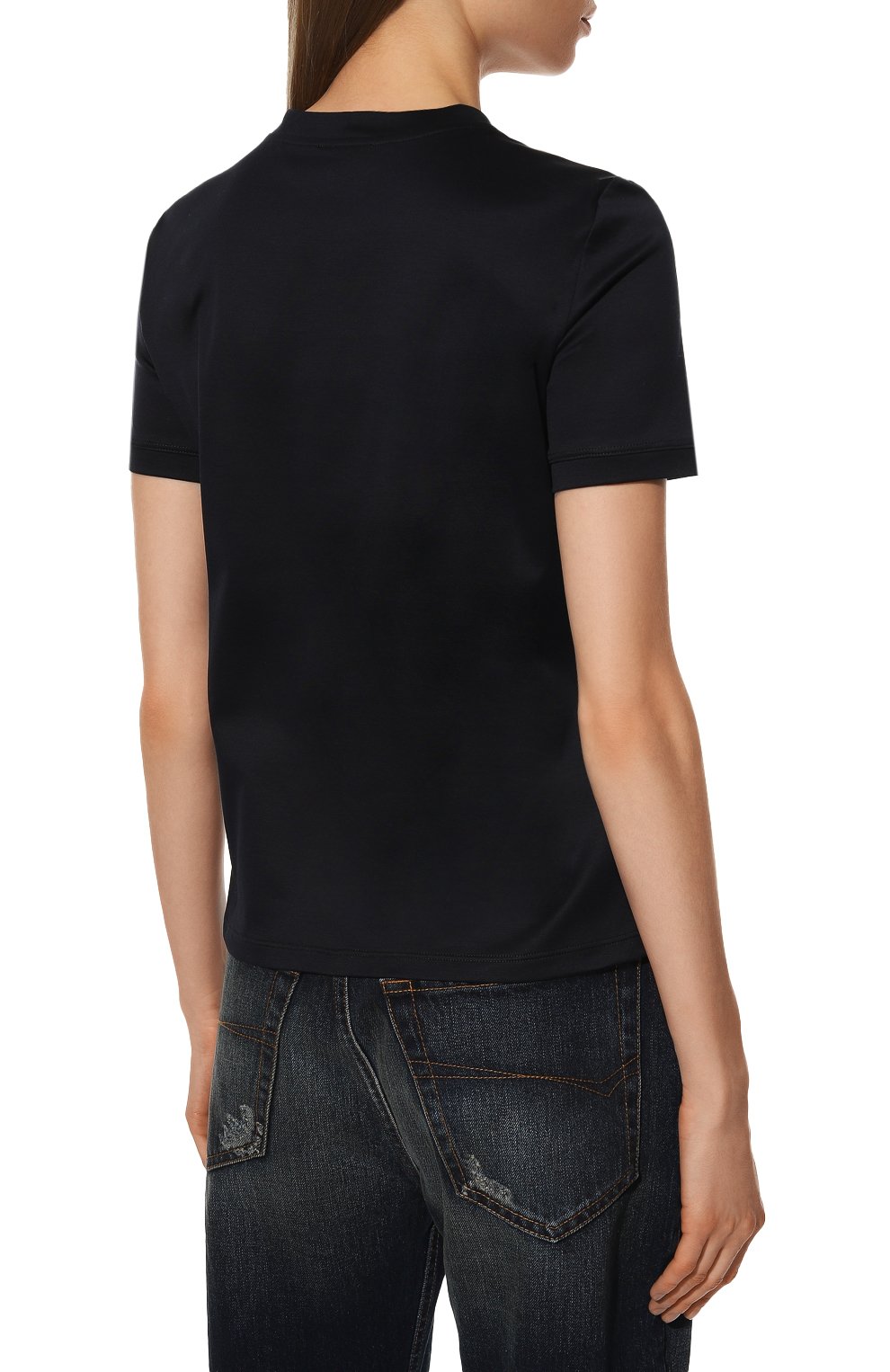 Хлопковая футболка GIORGIO ARMANI, арт. 3KAM56/AJVIZ, фото 4