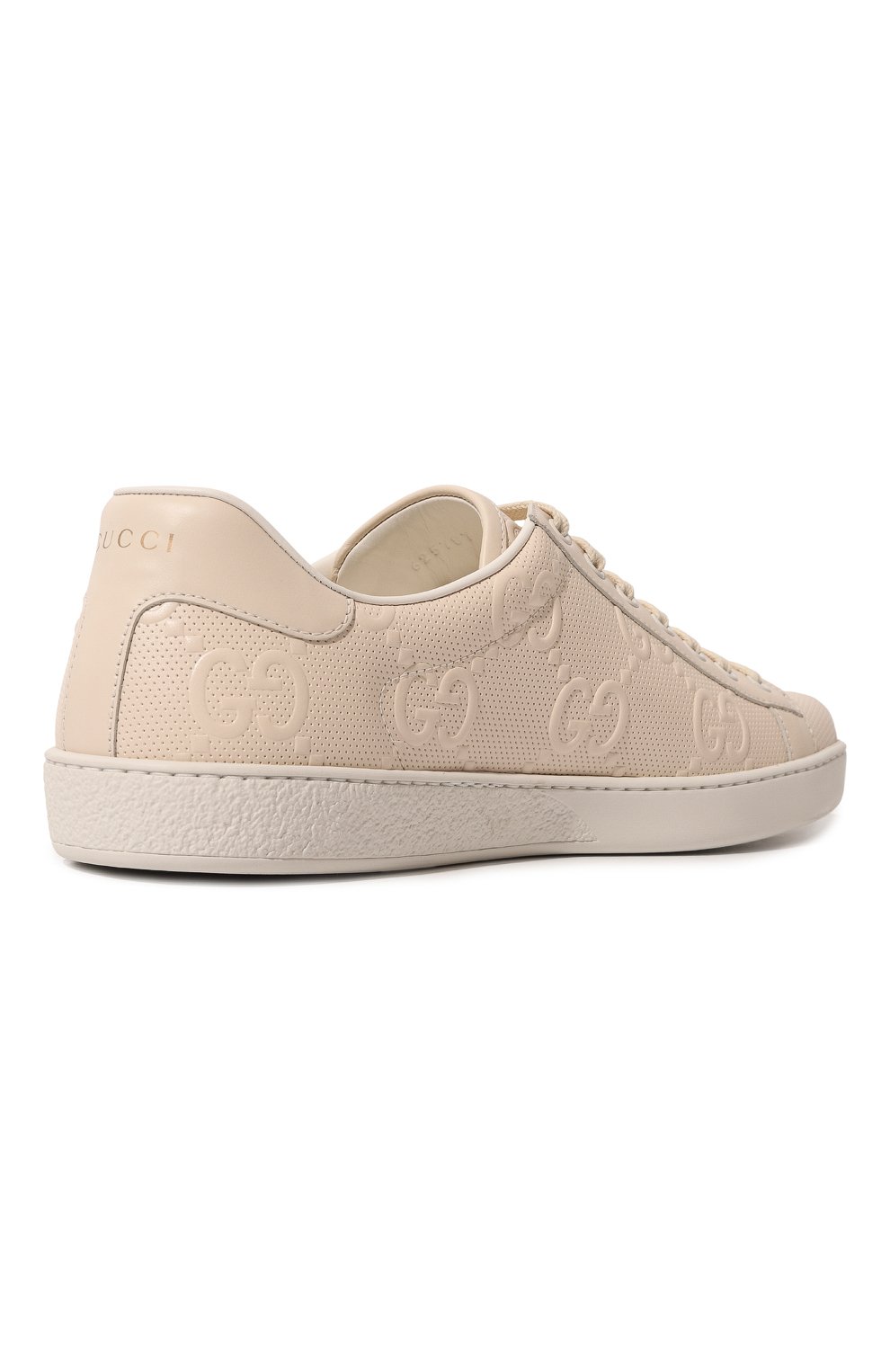 Кожаные кеды new ace GUCCI, арт. 625787 1XK10, фото 5