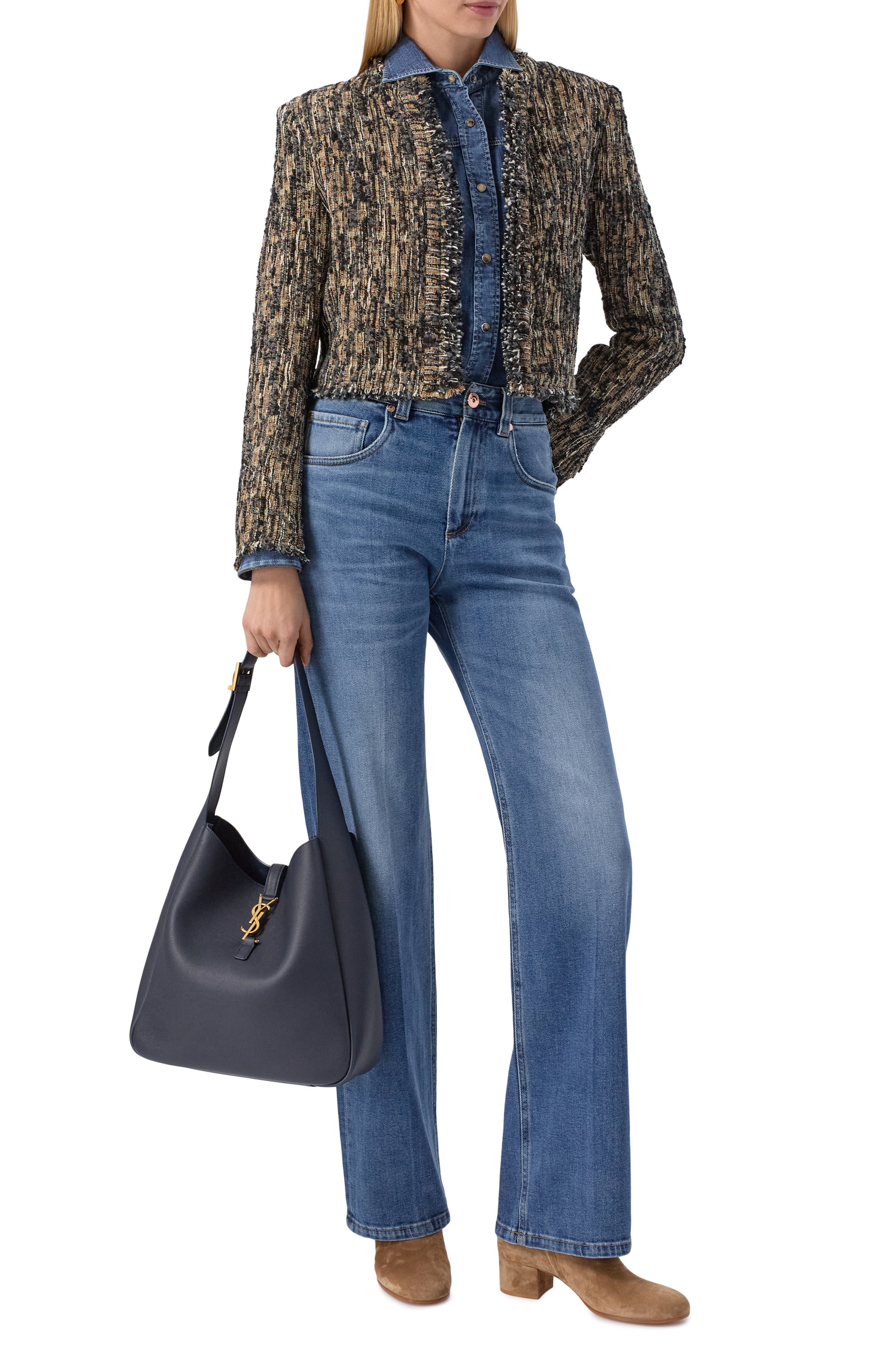 Сумка le 5 à 7 large SAINT LAURENT, арт. 753837/AAAUQ, фото 7