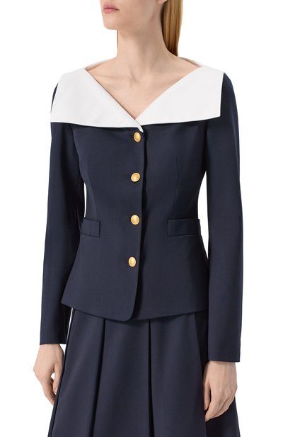 Шерстяной жакет ALESSANDRA RICH, арт. FABX3993-F4494, фото 3