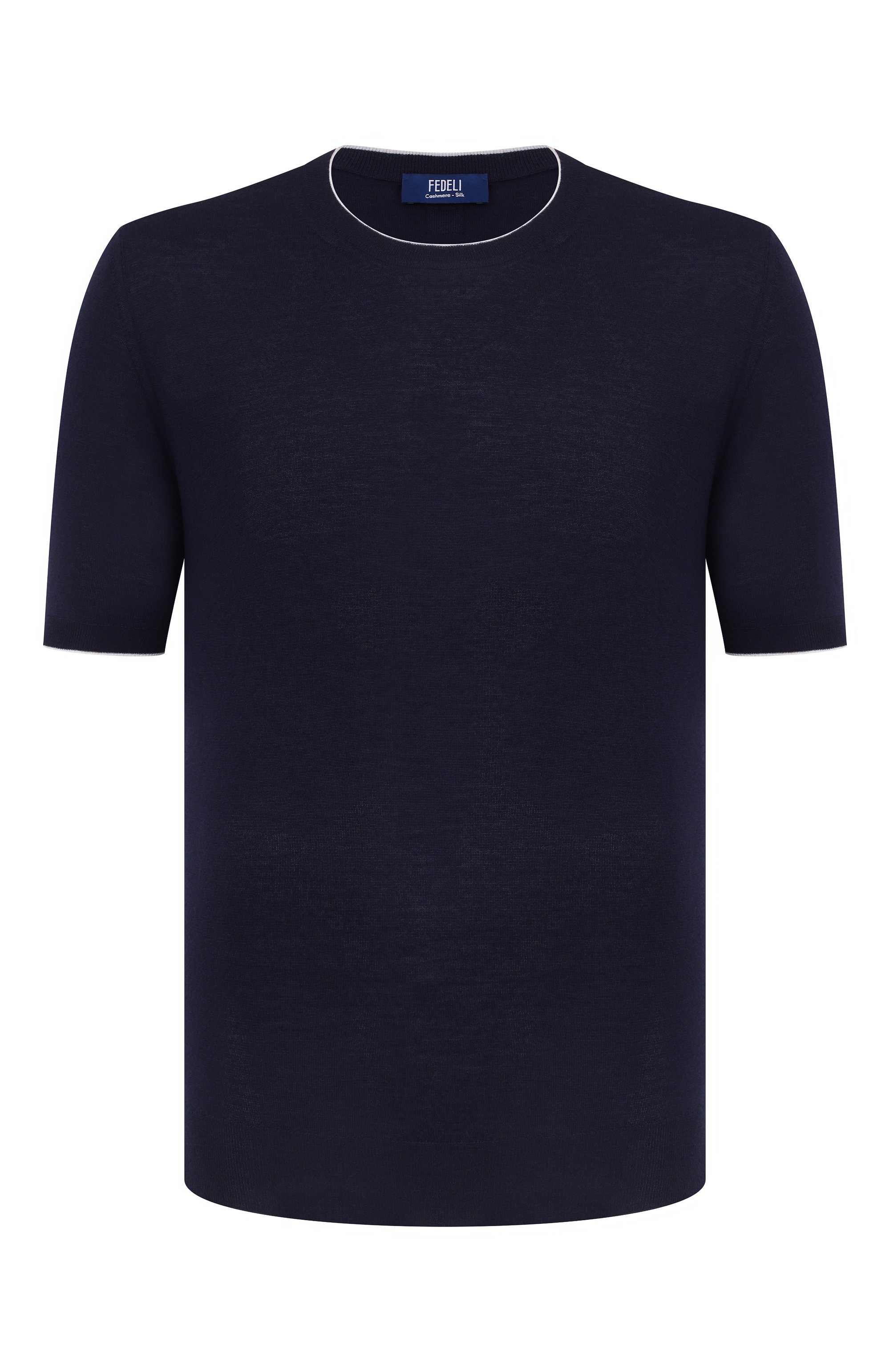 Джемпер из кашемира и шелка FEDELI, арт. MU0L5718B/CASMERE SETA BIC, фото 1