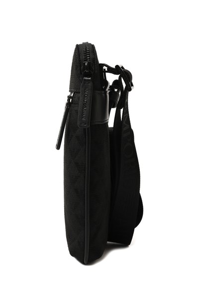 Текстильная сумка EMPORIO ARMANI черного цвета по цене 27800 руб., арт. Y4M185/Y022V, фото 4 Текстильная сумка EMPORIO ARMANI, арт. Y4M185/Y022V, фото 4