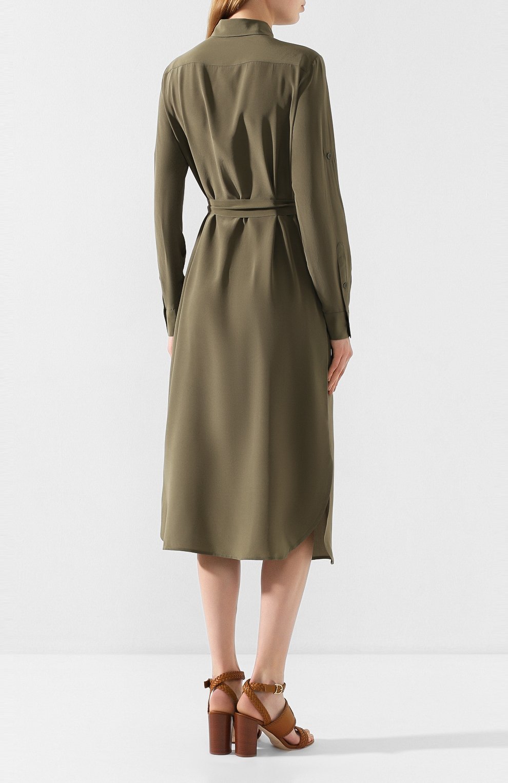 Шелковое платье BOSS, арт. 50425298, фото 4