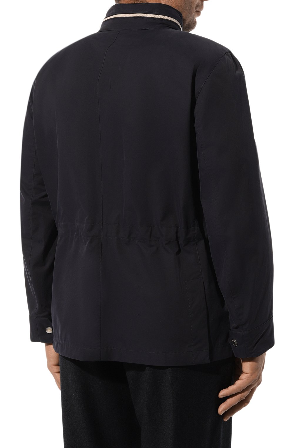 Куртка BRUNELLO CUCINELLI темно-синего цвета по цене 365500 руб., арт. MY4196883, фото 4 Куртка BRUNELLO CUCINELLI, арт. MY4196883, фото 4