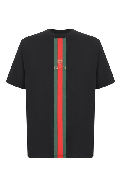 Мужская хлопковая футболка GUCCI, арт. 864626/XJHYA