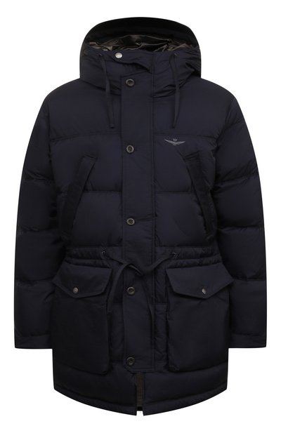Пуховик AERONAUTICA MILITARE темно-синего цвета по цене 49950 руб., арт. AB2192CT3375, фото 1 Пуховик AERONAUTICA MILITARE, арт. AB2192CT3375, фото 1