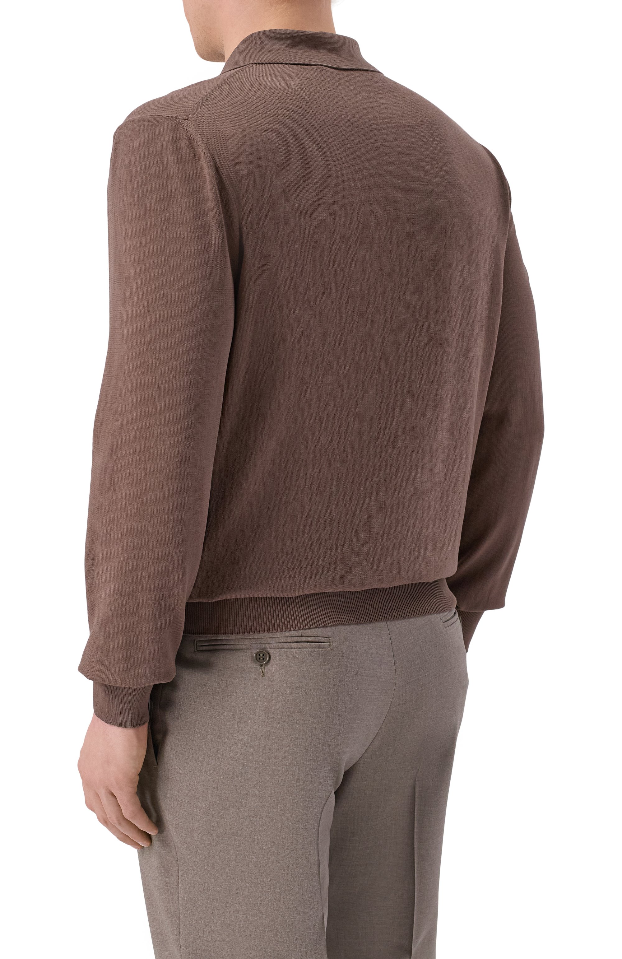 Хлопковое поло CANALI, арт. C0017/MK02459, фото 4