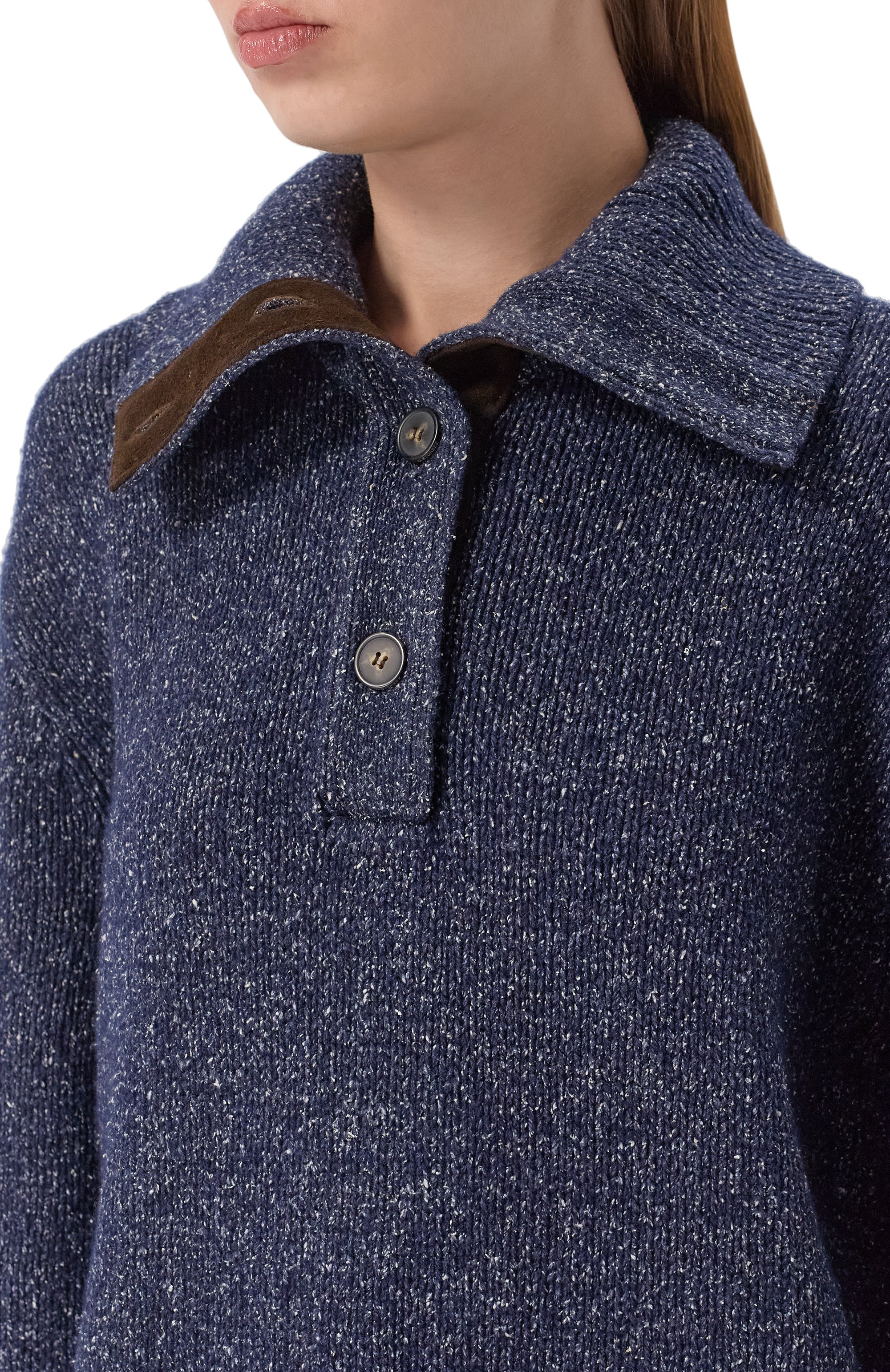 Свитер из шерсти и шелка 12 STOREEZ, арт. 135148, фото 5