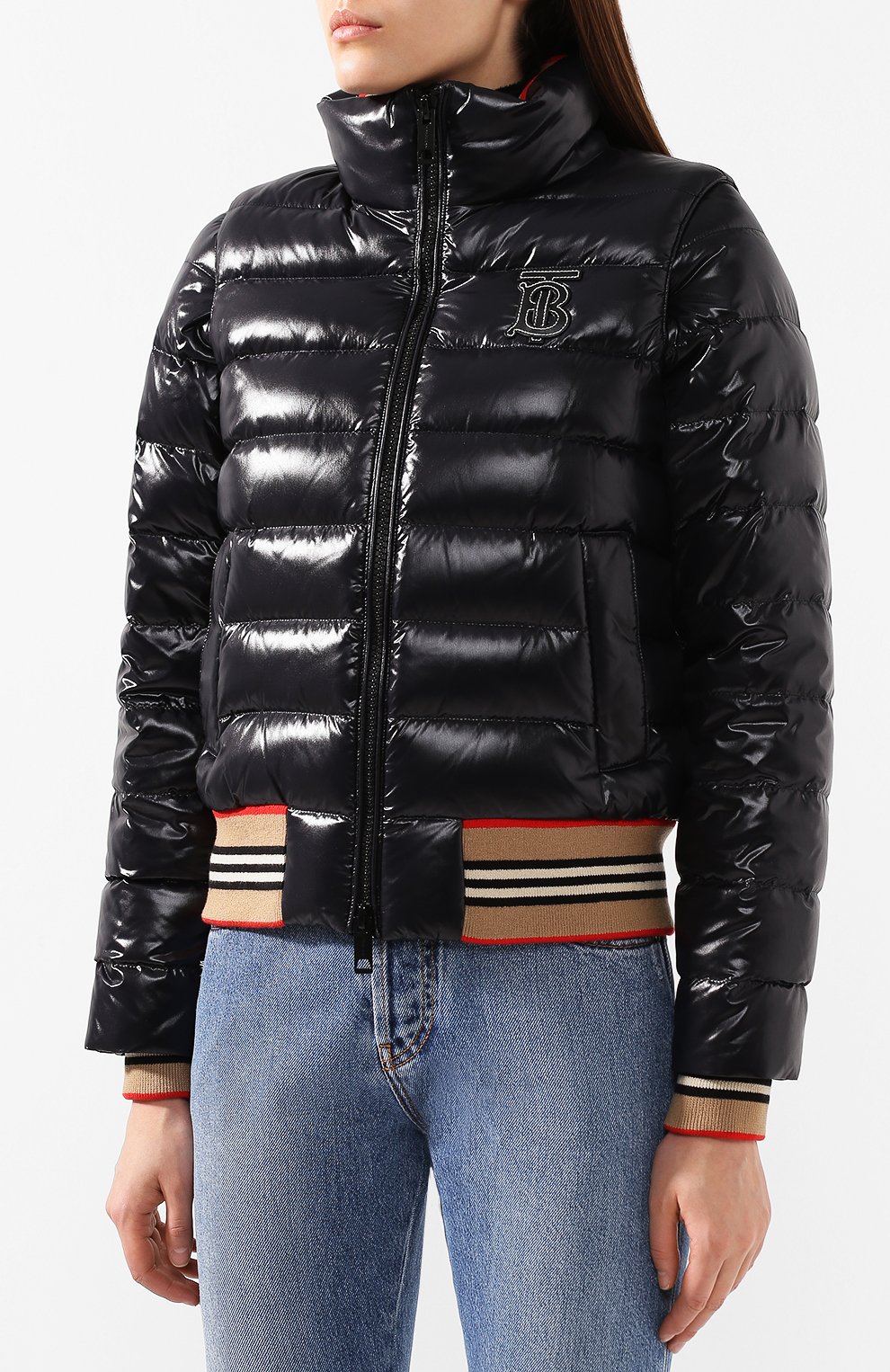 Пуховик hessle BURBERRY черного цвета по цене 126000 руб., арт. 8017290, фото 3 Пуховик hessle BURBERRY, арт. 8017290, фото 3