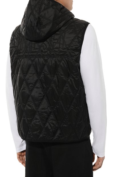 Утепленный жилет DIESEL черного цвета по цене 29150 руб., арт. A13399/0AKAE, фото 4 Утепленный жилет DIESEL, арт. A13399/0AKAE, фото 4