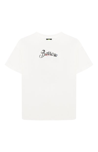 Хлопковая футболка BARROW, арт. S4BKJUTH115