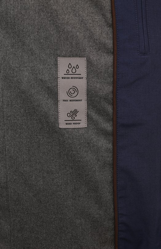 Утепленный жилет Corneliani 94C5A1-9420156 Синий  94C5A1-9420156 Фото 6