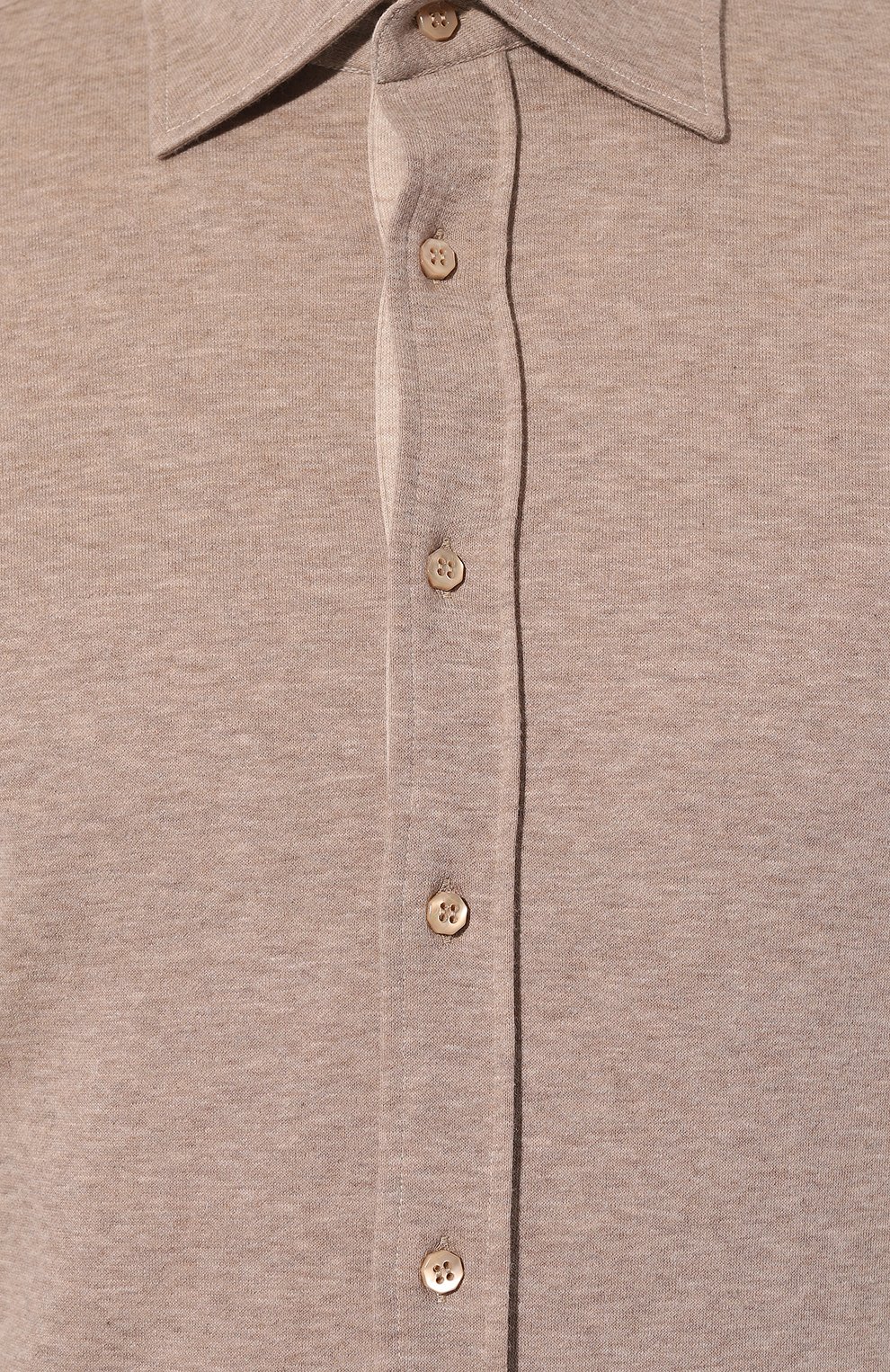 Рубашка из хлопка и кашемира STEFANO RICCI, арт. CJ007040/TE2602, фото 5