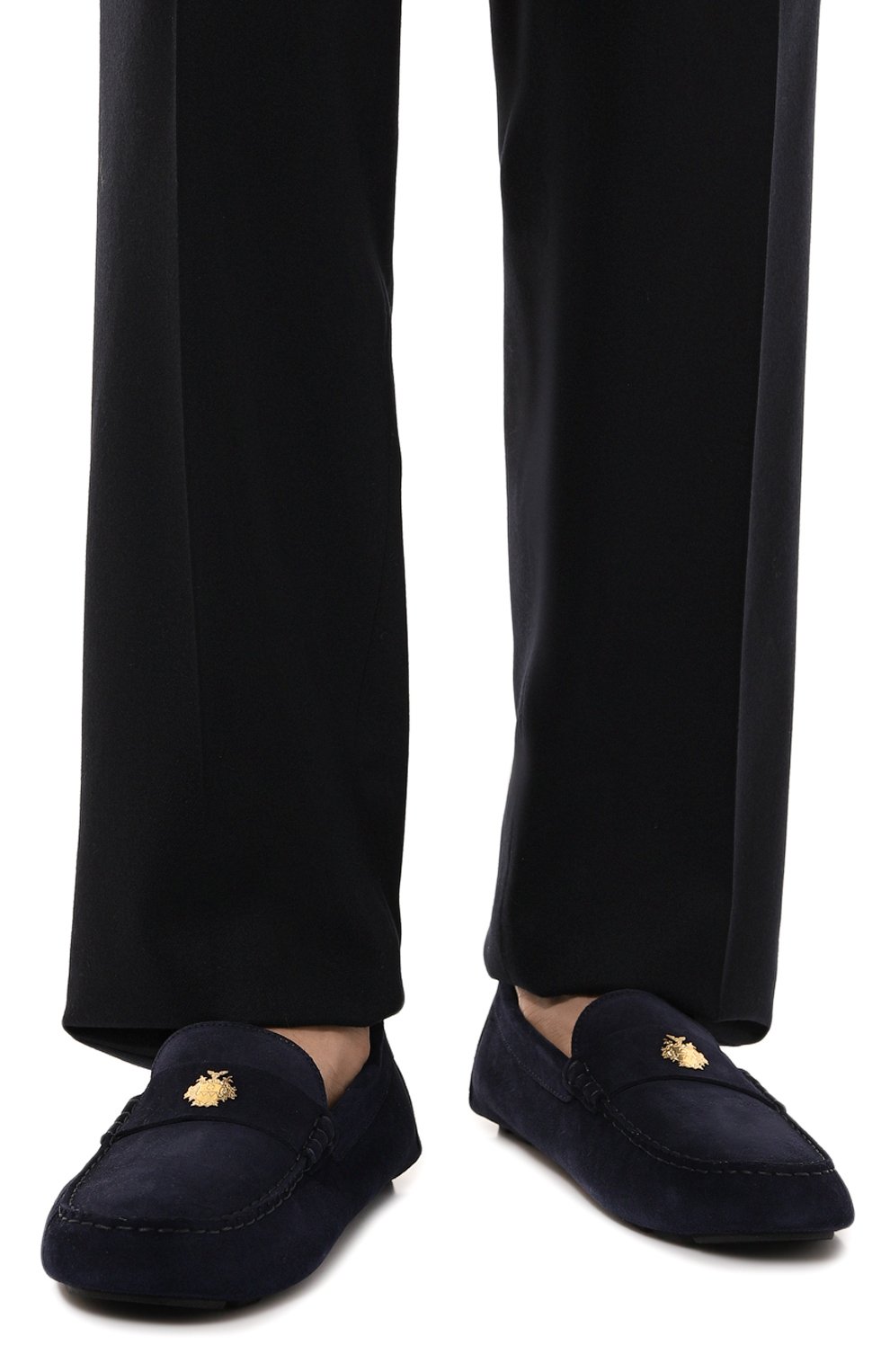 Замшевые мокасины kevan BALLY, арт. MSD04B/SU038, фото 3