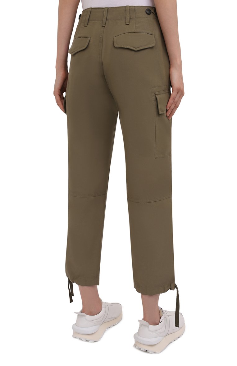 Брюки из шелка и льна POLO RALPH LAUREN, арт. 211833039, фото 4