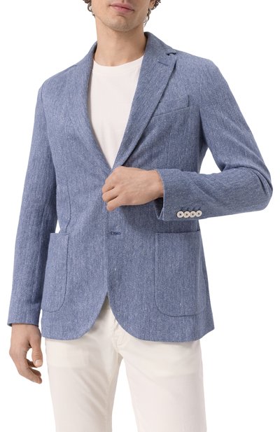 Пиджак изо льна и хлопка CIRCOLO 1901, арт. CN4853, фото 4