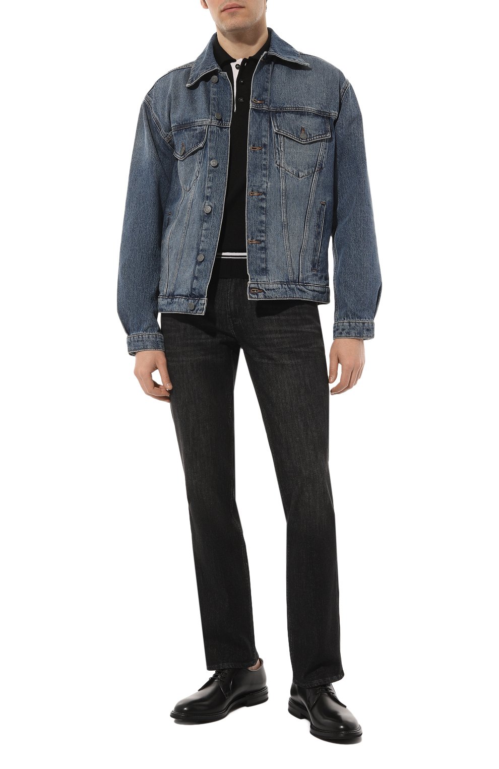 Поло из шерсти и шелка ZILLI, арт. KBP002M0240VBW000, фото 2