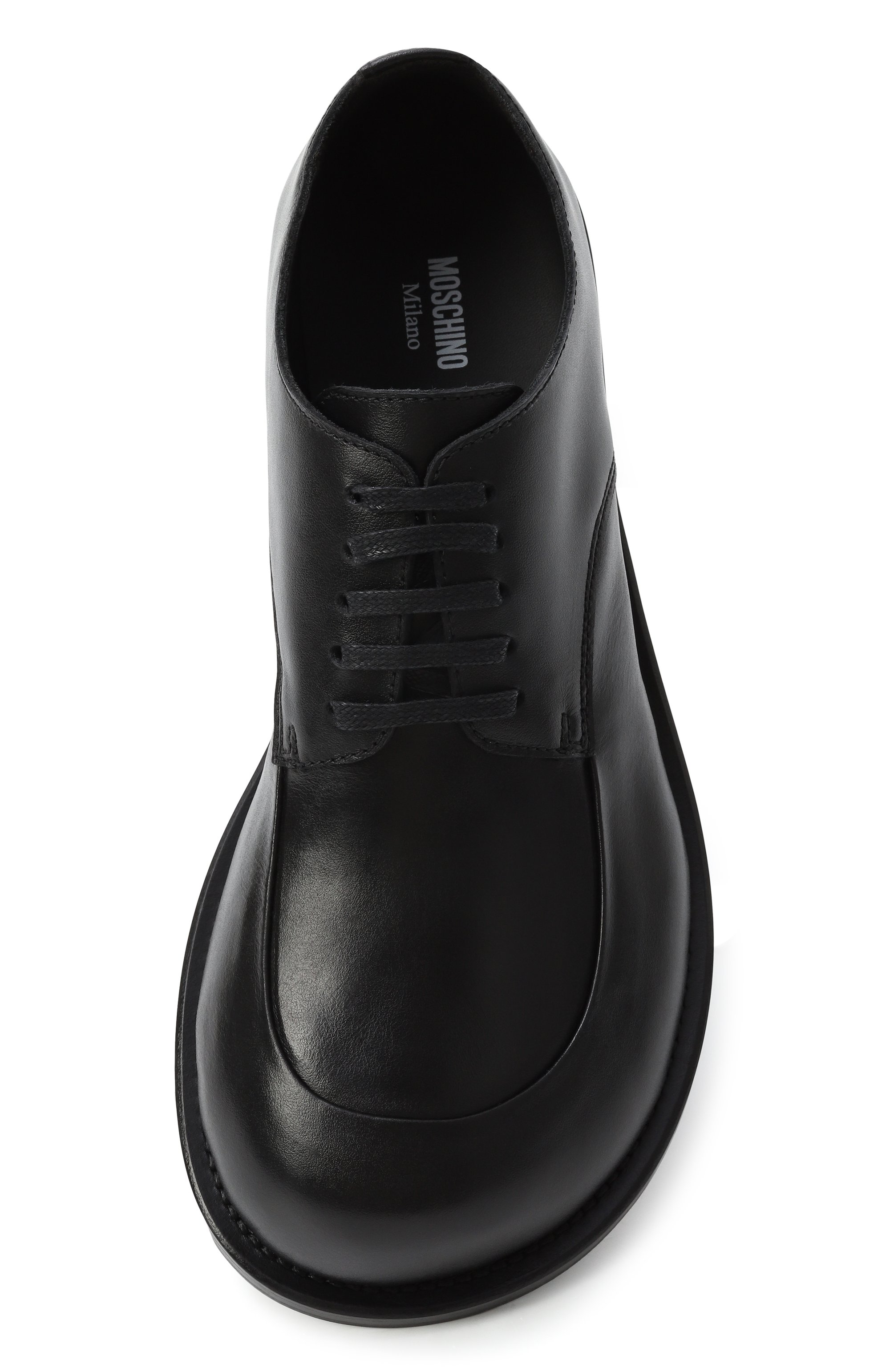 Кожаные дерби MOSCHINO, арт. MB10012M0N/GA0, фото 6