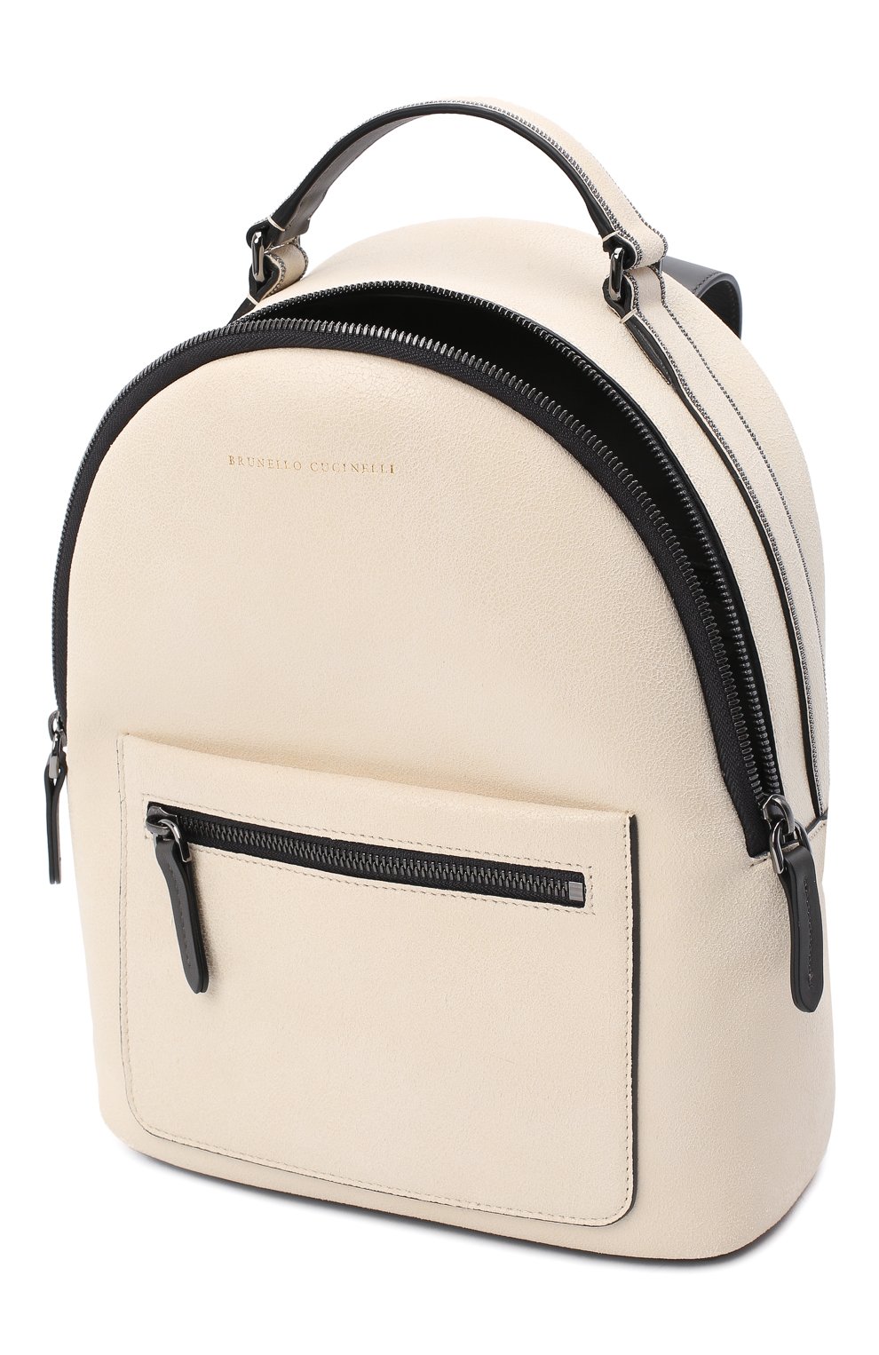 Рюкзак BRUNELLO CUCINELLI молочного цвета по цене 233500 руб., арт. MBTMD2078, фото 4 Рюкзак BRUNELLO CUCINELLI, арт. MBTMD2078, фото 4