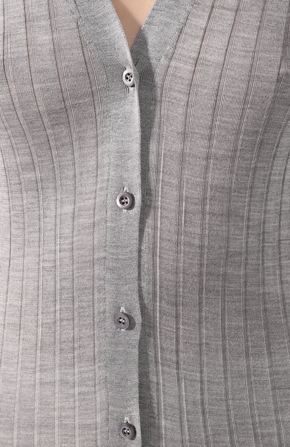 Шелковый кардиган PRADA, арт. P25H32-1WXM-F0031, фото 5