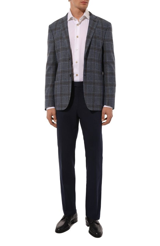 Шерстяной пиджак Corneliani 946002-9416216 Синий  946002-9416216 Фото 2