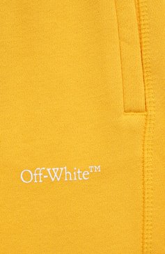 Хлопковые джоггеры OFF-WHITE, арт. 0BCH001F23FLE001, фото 3