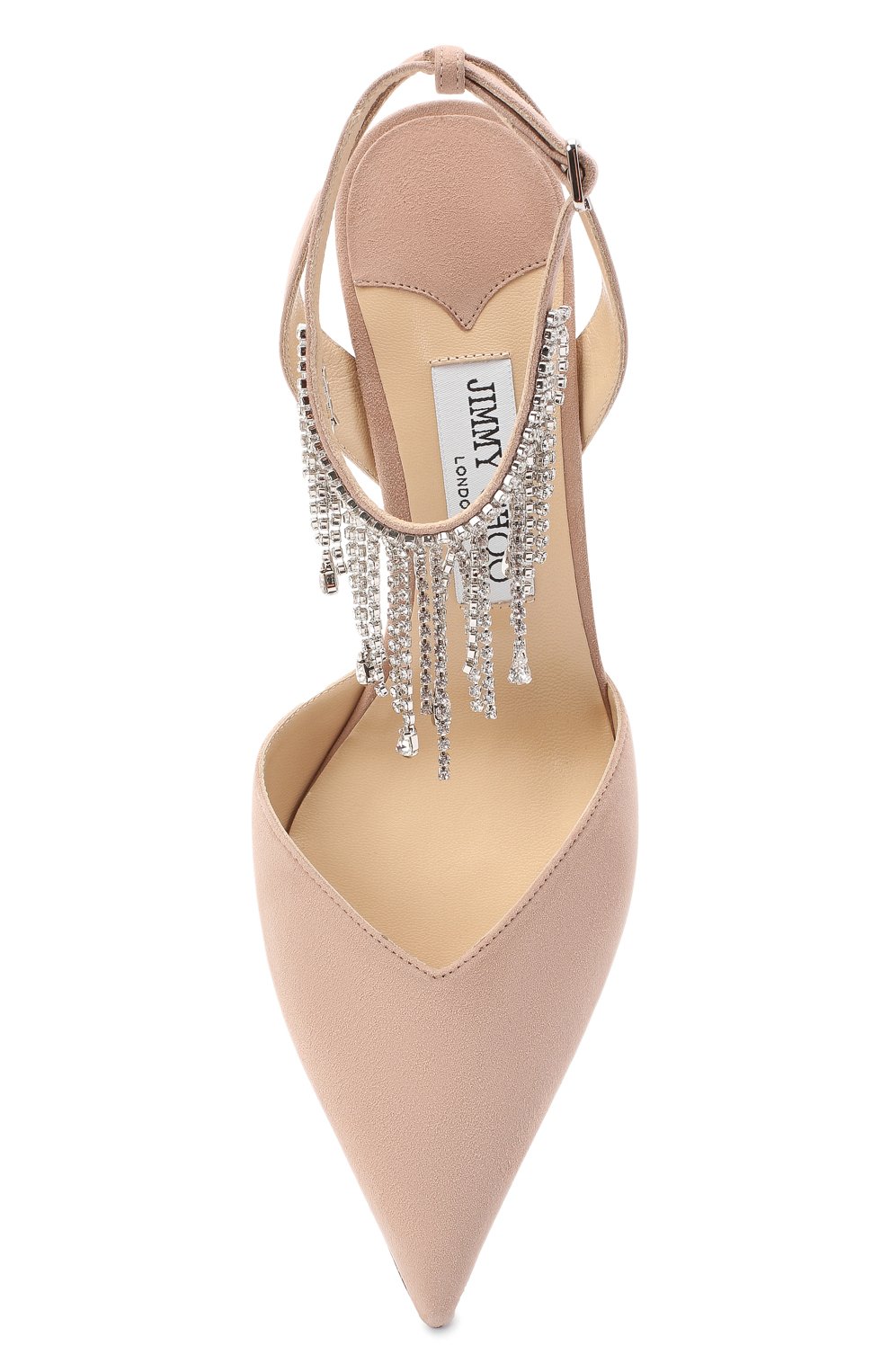 Замшевые туфли birtie 85 JIMMY CHOO, арт. BIRTIE 85/DRS, фото 5
