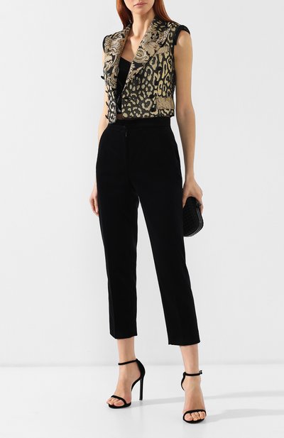 Хлопковые брюки DOLCE & GABBANA, арт. FTA6ST/FUVJZ, фото 2