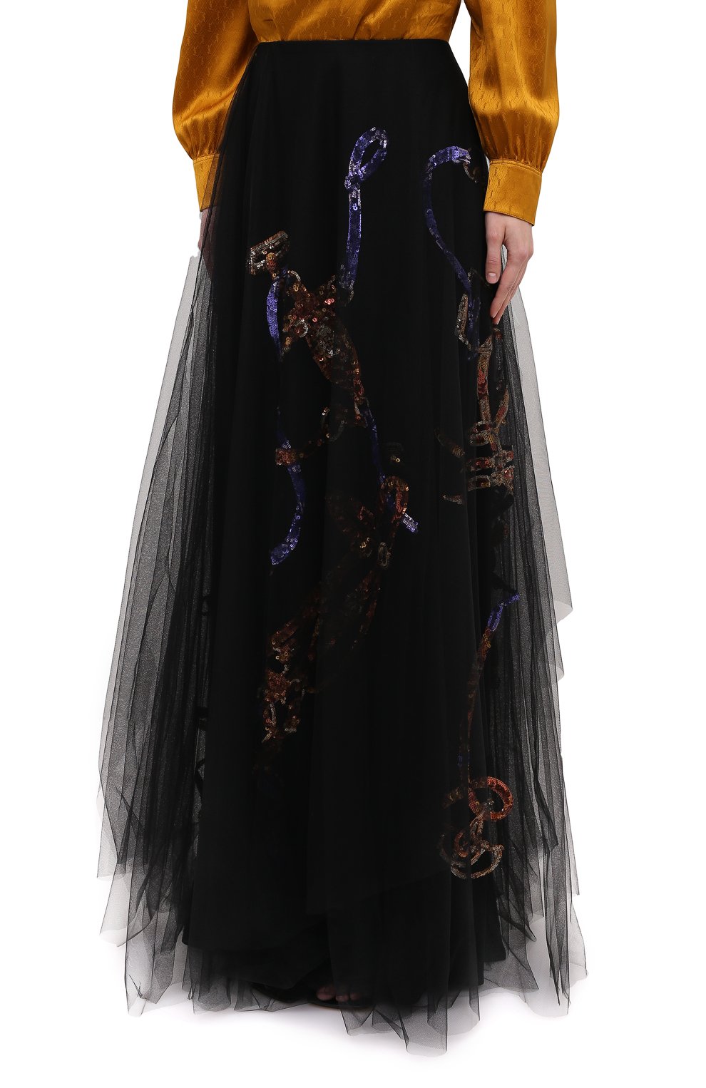 Юбка RALPH LAUREN черного цвета по цене 579500 руб., арт. 290823230, фото 3 Юбка RALPH LAUREN, арт. 290823230, фото 3