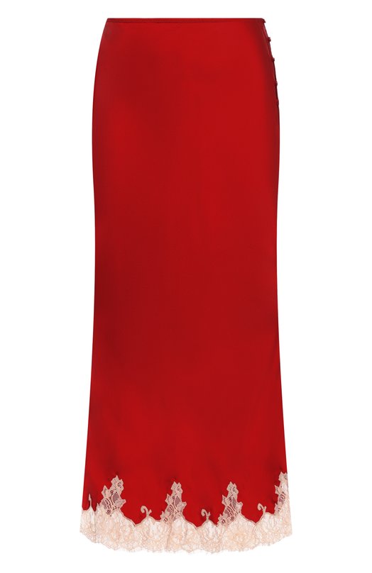 Шелковая юбка Kiki De Montparnasse H252SK082 Красный H252SK082