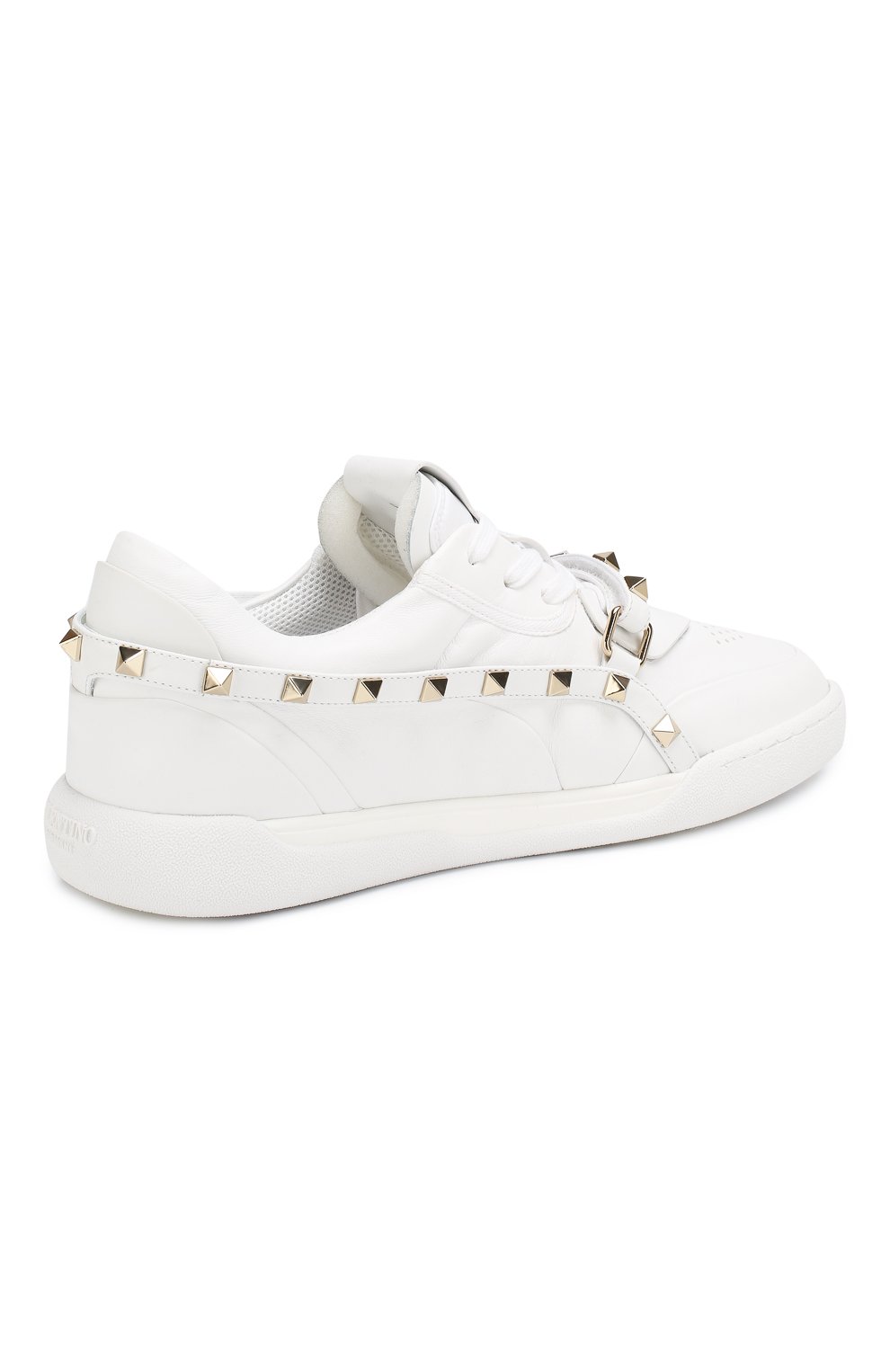 Кожаные кеды rockstud armor VALENTINO, арт. RW2S0K87/AEX, фото 4