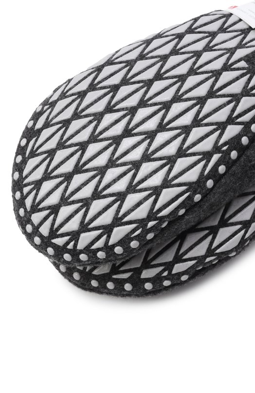 Шерстяные домашние туфли Falke 16560 Чёрный  16560 Фото 2