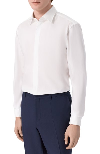 Хлопковая сорочка BOSS, арт. 50480093, фото 3