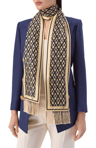 Женский шелковый шарф VALENTINO, арт. 8W2E600A/SHT